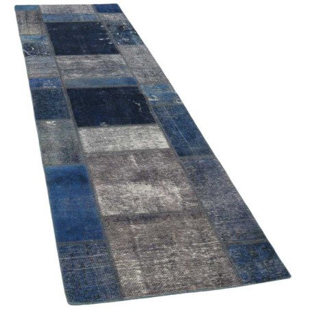 tappeto persia vintage patchwork cm 80x302 2