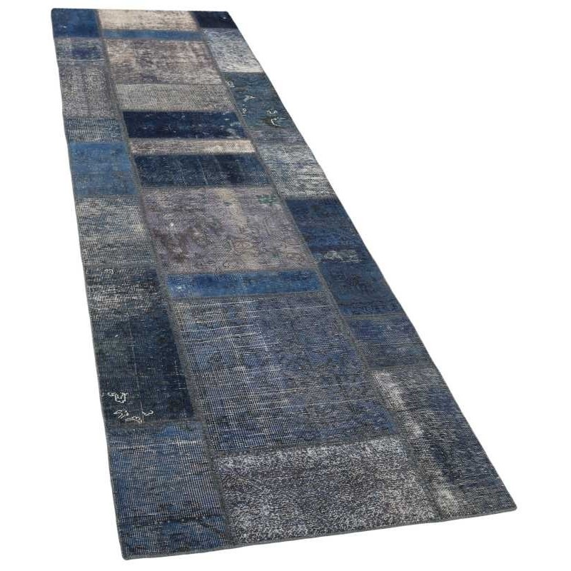 tappeto persia vintage patchwork cm 82x301 2