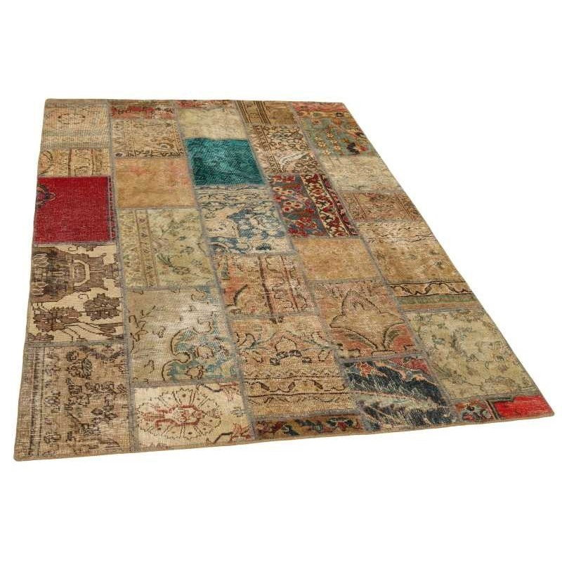 tappeto persia vintage patchwork cm 141x207 2