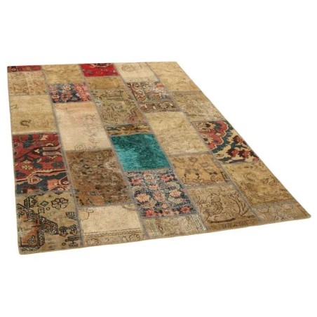 tappeto persia vintage patchwork cm 140x204 2