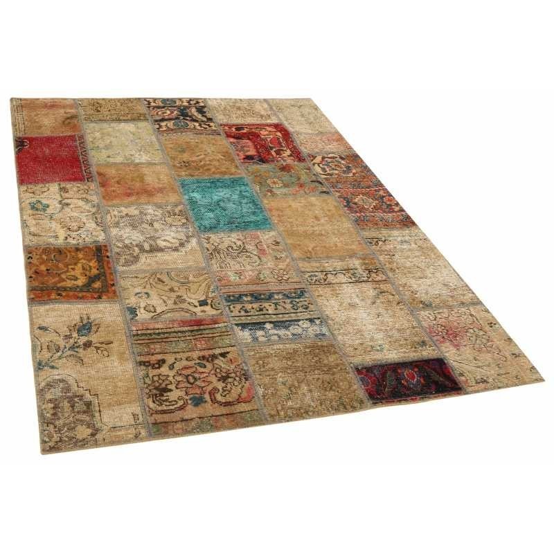 tappeto persia vintage patchwork cm 141x196 2