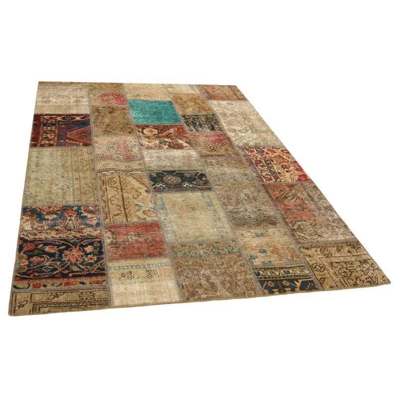 tappeto persia vintage patchwork cm 166x241 2