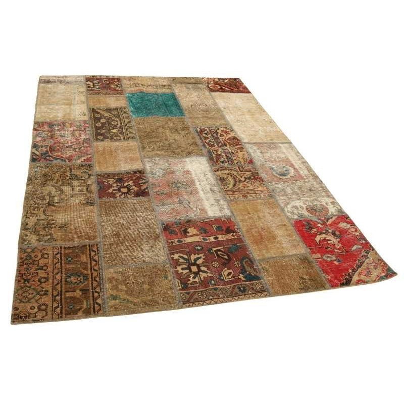 tappeto persia vintage patchwork cm 168x237 2