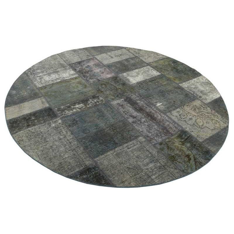 tappeto persia vintage patchwork cm 200x200 2