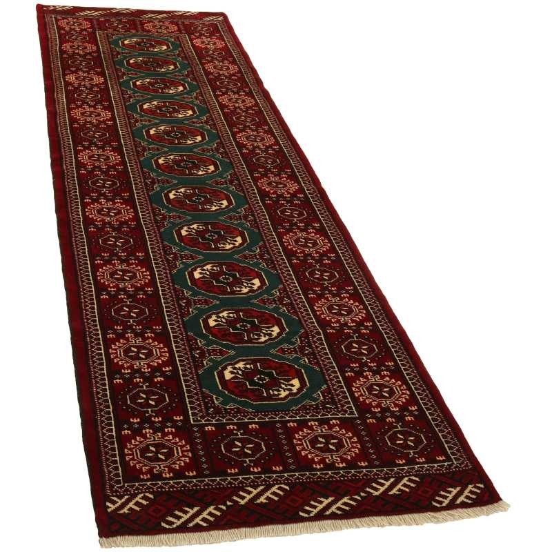tappeto persia torkaman cm 82x278 3