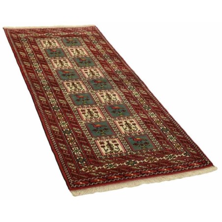 tappeto persia torkaman fine cm 84x185 3