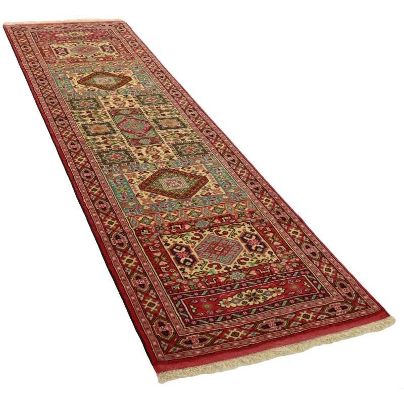 tappeto persia torkaman fine cm 84x287 3