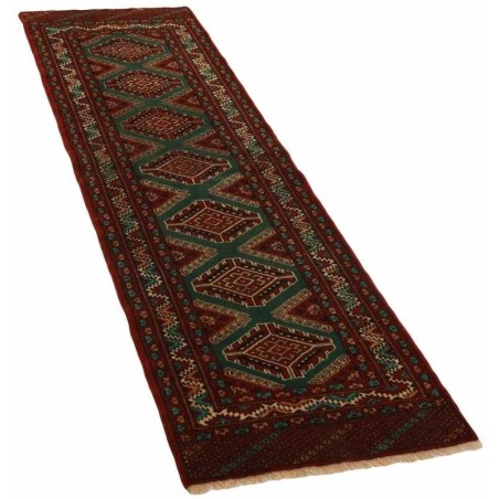 tappeto persia torkaman cm 56x197 3