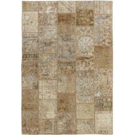 tappeto persia vintage patchwork cm 139x203 