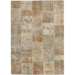 tappeto persia vintage patchwork cm 164x238 