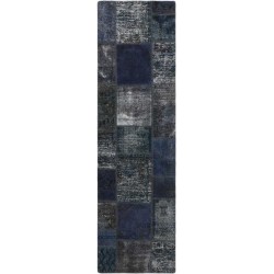 tappeto persia vintage patchwork cm 73x254 