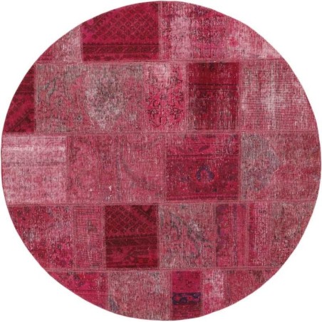 tappeto persia vintage patchwork cm 150x150 