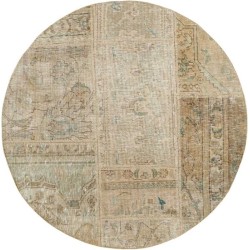 tappeto persia vintage patchwork cm 100x100 