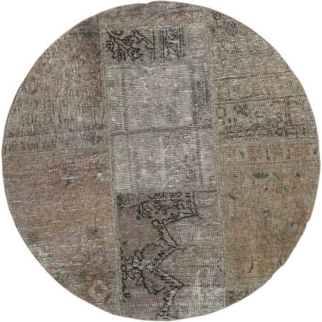 tappeto persia vintage patchwork cm 100x100 