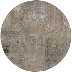 tappeto persia vintage patchwork cm 100x100 