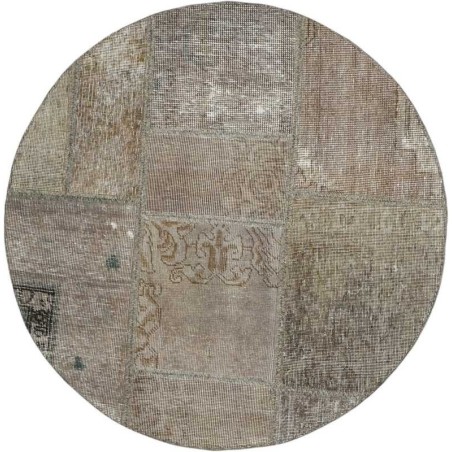 tappeto persia vintage patchwork cm 100x100 