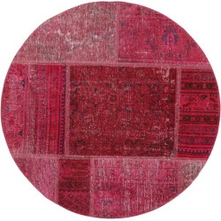tappeto persia vintage patchwork cm 100x100 