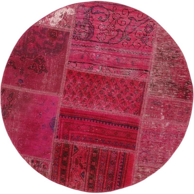 tappeto persia vintage patchwork cm 100x100 