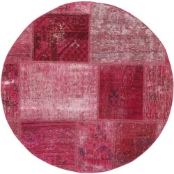 tappeto persia vintage patchwork cm 100x100 