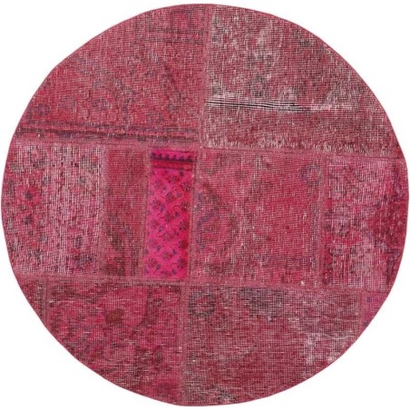 tappeto persia vintage patchwork cm 100x100 