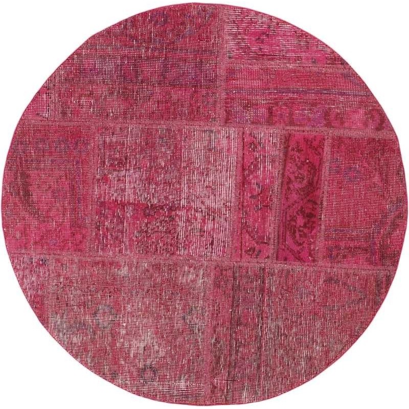 tappeto persia vintage patchwork cm 100x100 