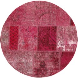 tappeto persia vintage patchwork cm 100x100 