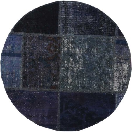 tappeto persia vintage patchwork cm 100x100 