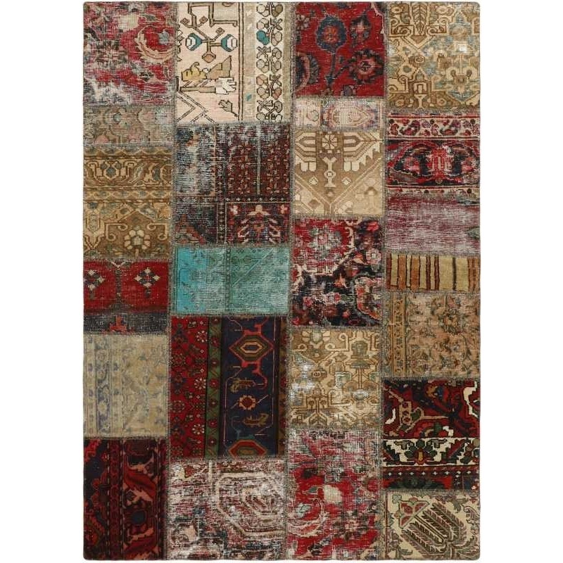 tappeto persia vintage patchwork cm 142x200 
