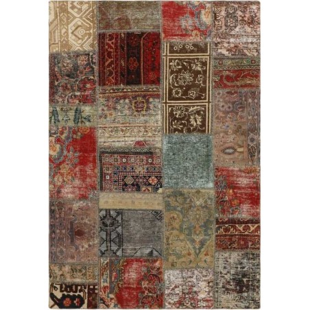 tappeto persia vintage patchwork cm 142x202 