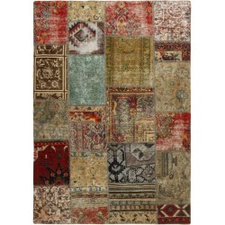 tappeto persia vintage patchwork cm 141x200 