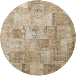 tappeto persia vintage patchwork cm 256x256 