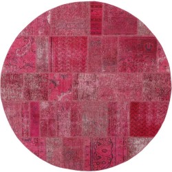 tappeto persia vintage patchwork cm 200x200 
