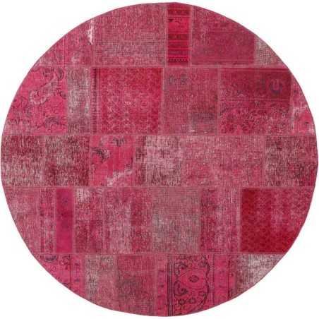 tappeto persia vintage patchwork cm 200x200 