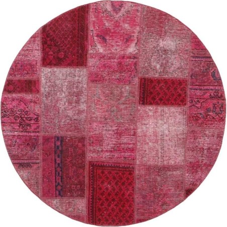 tappeto persia vintage patchwork cm 150x150 