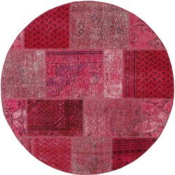 tappeto persia vintage patchwork cm 150x150 