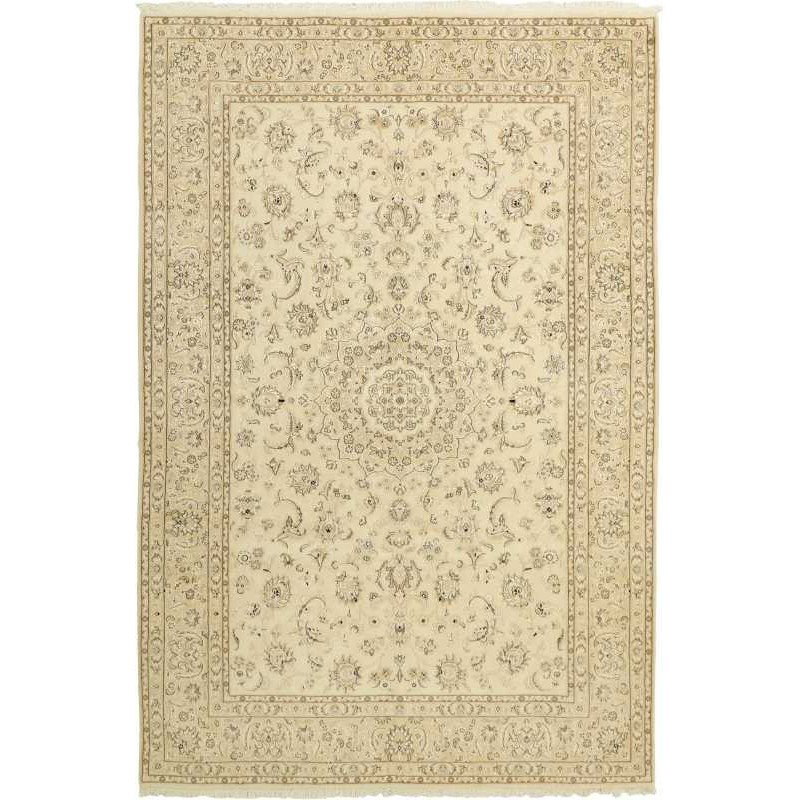 tappeto persia nain fine con seta cm 200x302 