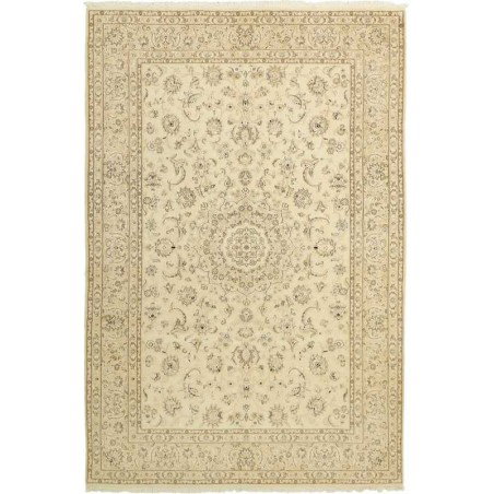 tappeto persia nain fine con seta cm 200x302 