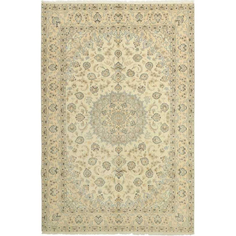 tappeto persia nain fine con seta cm 200x301 