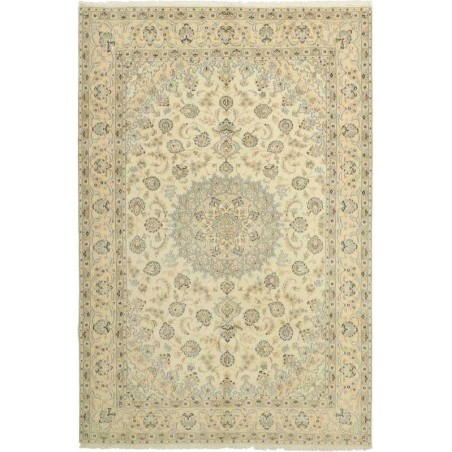 tappeto persia nain fine con seta cm 200x301 
