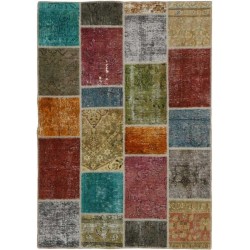 tappeto persia vintage patchwork cm 142x200 