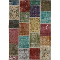 tappeto persia vintage patchwork cm 143x200 