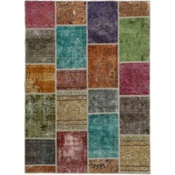 tappeto persia vintage patchwork cm 142x199 