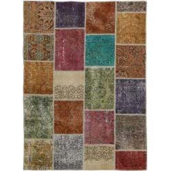 tappeto persia vintage patchwork cm 141x200 