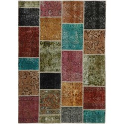 tappeto persia vintage patchwork cm 142x201 