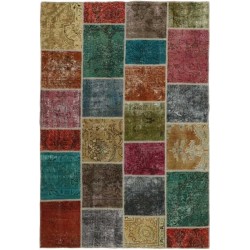 tappeto persia vintage patchwork cm 159x230 