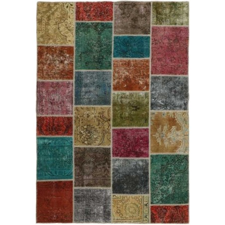tappeto persia vintage patchwork cm 159x230 