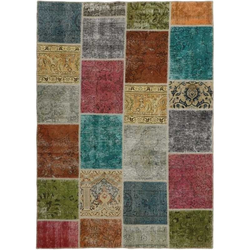 tappeto persia vintage patchwork cm 160x230 