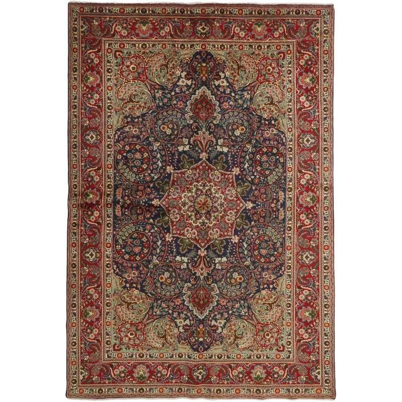 tappeto persia tabriz cm 197x288 