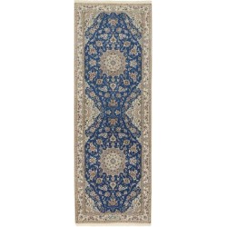 tappeto persia nain extra fine silk cm 70x202 