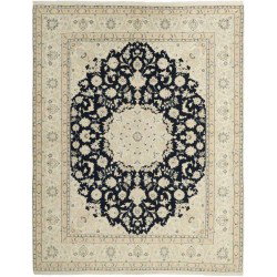 tappeto persia nain fine con seta cm 199x255 